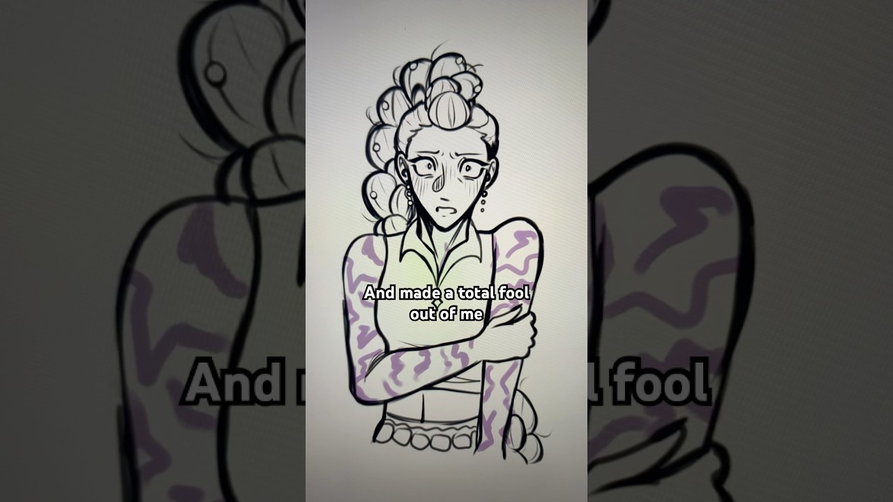 HUNTR/X - Rumi Exposed #netflix #kpopdemonhunters #trending #drawing #art #angst #kpop #shorts