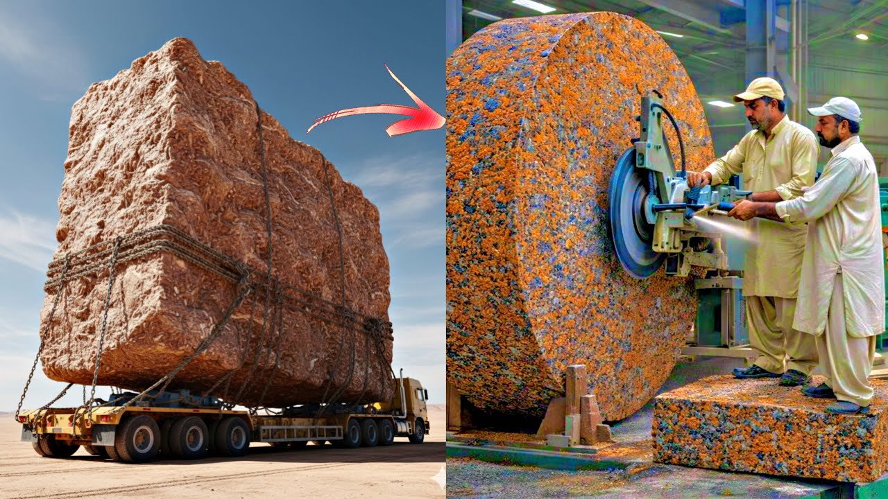Marble Processing Explained | Mountain Quarry to Luxury Tiles Factory Process