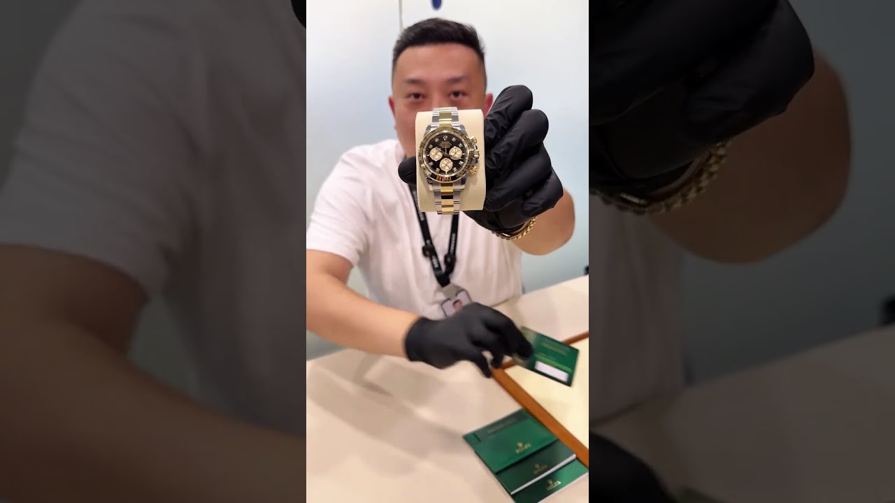 劳力士126503迪通拿 钻刻迪通拿 一点性价比都没有。。#胖哥爱玩表 #watch #rolex