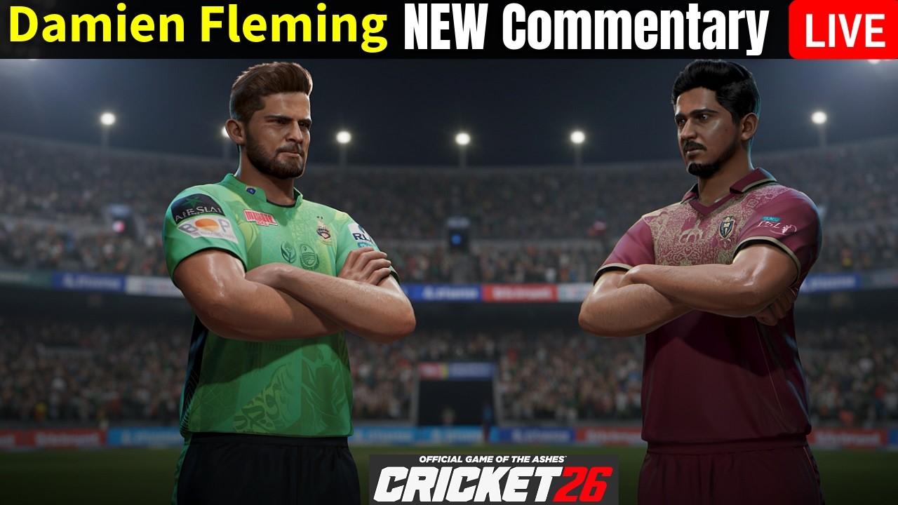 Cricket 26 Latest Gameplay LIVE With Damien Fleming Commentary