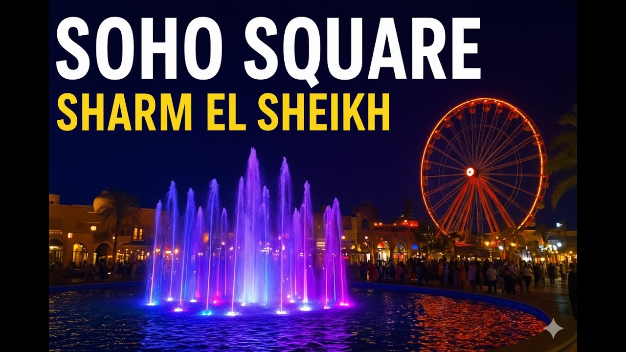 Atrakcje Sharm El Sheikh 2025 &ndash; wiecz&oacute;r w SOHO Square 🌴✨