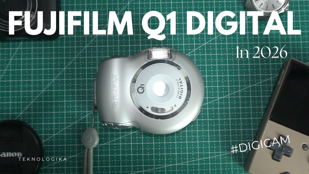 Review kamera digicam Fujifilm Q1 Digital sejak 2003 #digicam #vintage #aesthetic 