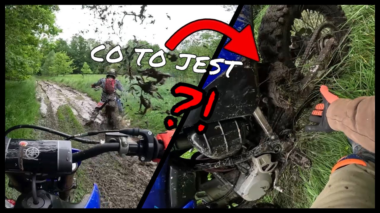 MŁODY NIE OSZCZĘDZA MOTORU😈🔥| BŁOTO/PODJAZDY | KTM SX 65 & YAMAHA YZ 85