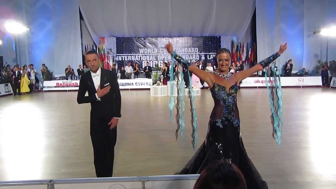 Salvatore Todaro & Violeta Yaneva won WDSF World Cup Standard - Burgas 2013
