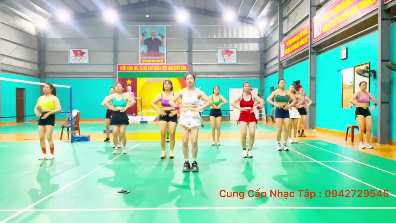 40 Phút Aerobics Giảm Cân Nhanh Chóng | Săn Chắc Cơ Thể | Hà Còi Aerobics