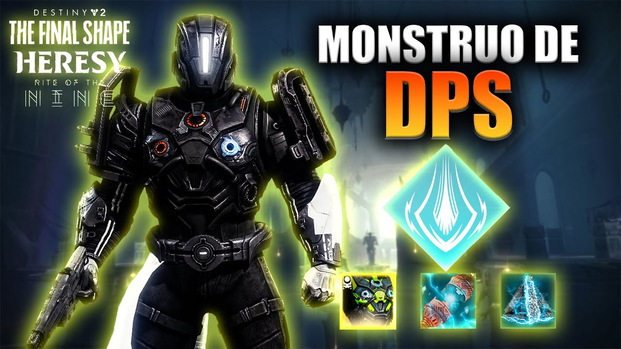 EL DPS MONSTER | BUILD ROTISIMA de Daño en Destiny 2 | TITÁN de Arco ESPECIAL para Rito de los Nueve