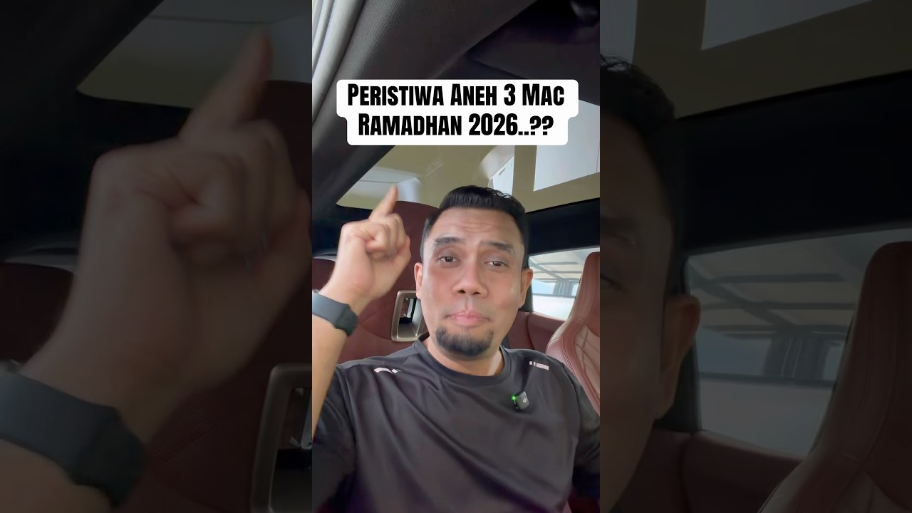 Peristiwa Aneh 3 Mac Ramadhan 2026??? #ustazelyasismail