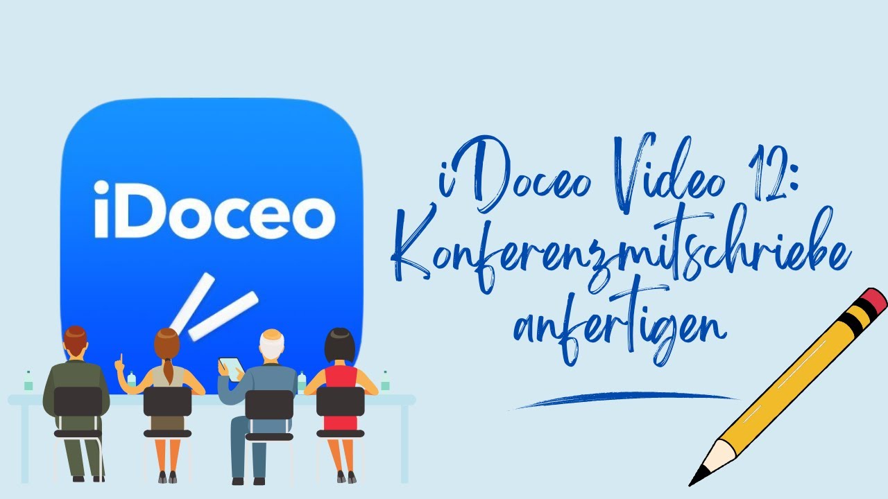 Anleitung iDoceo: Konferenzmitschriebe anfertigen (Video 12)