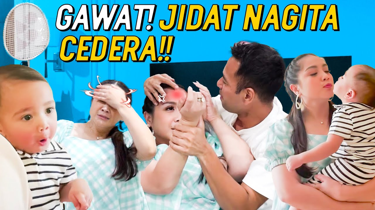 RAFFI PANIK!NAGITA SMP KELUAR AIRMATA JIDATNYA CEDERA, CIPUNG DITITIP MAMA IIS ANTENG JOGET SEHARIAN