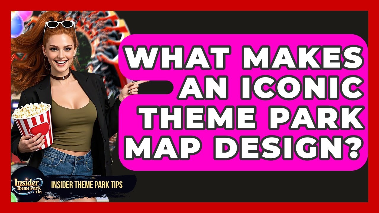 What Makes An Iconic Theme Park Map Design? - Insider Theme Park Tips