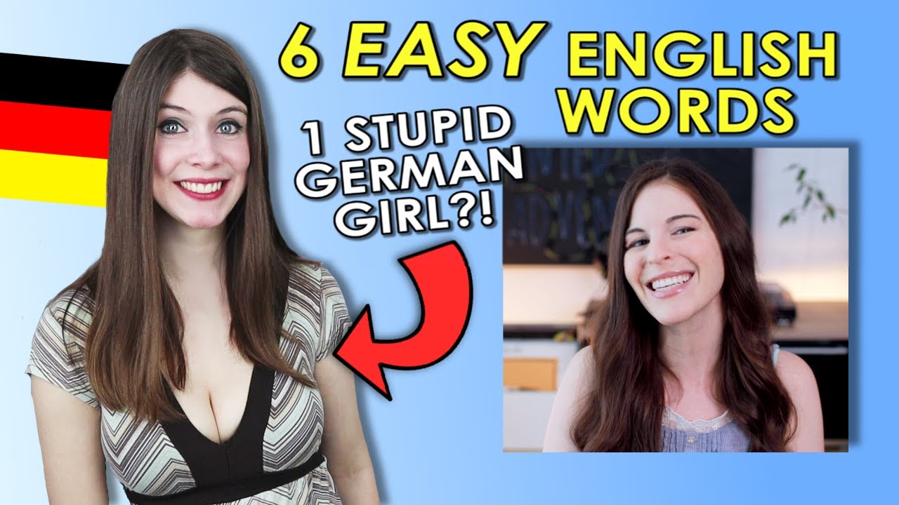 GERMANS CAN'T SAY These 6 EASY English Words - feat. Dana (Wanted Adventure)