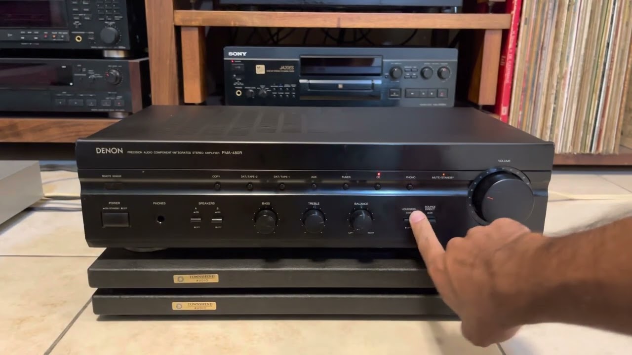 Denon PMA-480R integrated stereo amplifier