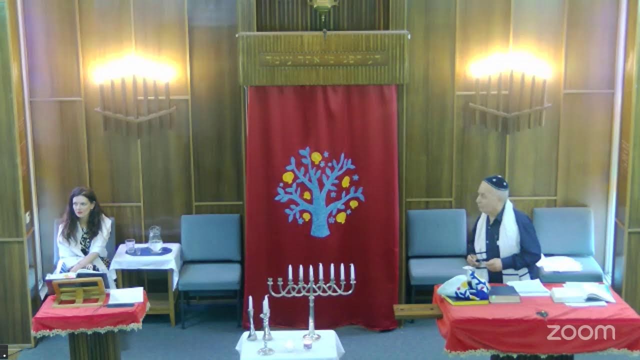 Etz Chayim Shabbat Morning Service 20th December 2025
