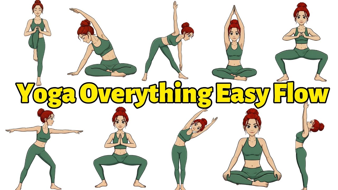Yoga Everything Easy Flow | A Fun & Gentle Yoga Class for Kids | YOGI BUDS