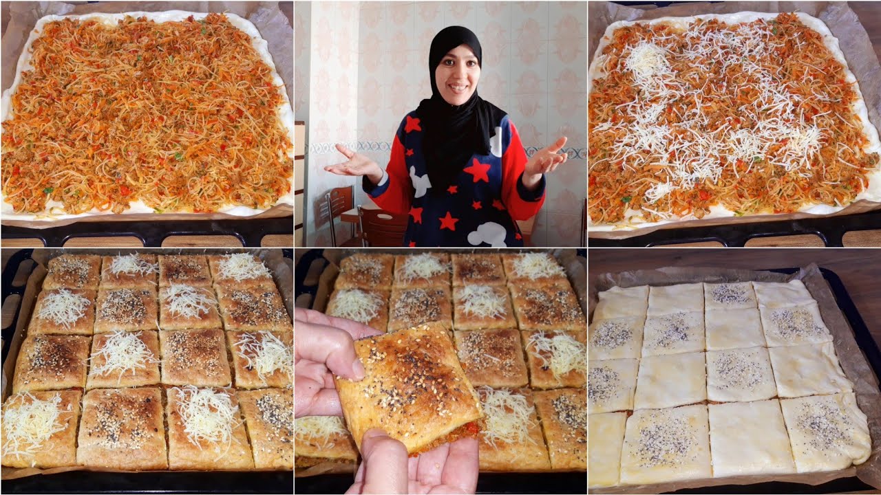تحلفي عليها حتى بسطيلة🍱 مسمنة عملاقة مورقة بحشوة بنينة وسهلة/غيحماقو عليها صغار والكبار🥰