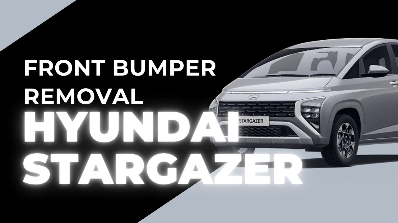 Stargazer Front Bumper Removal