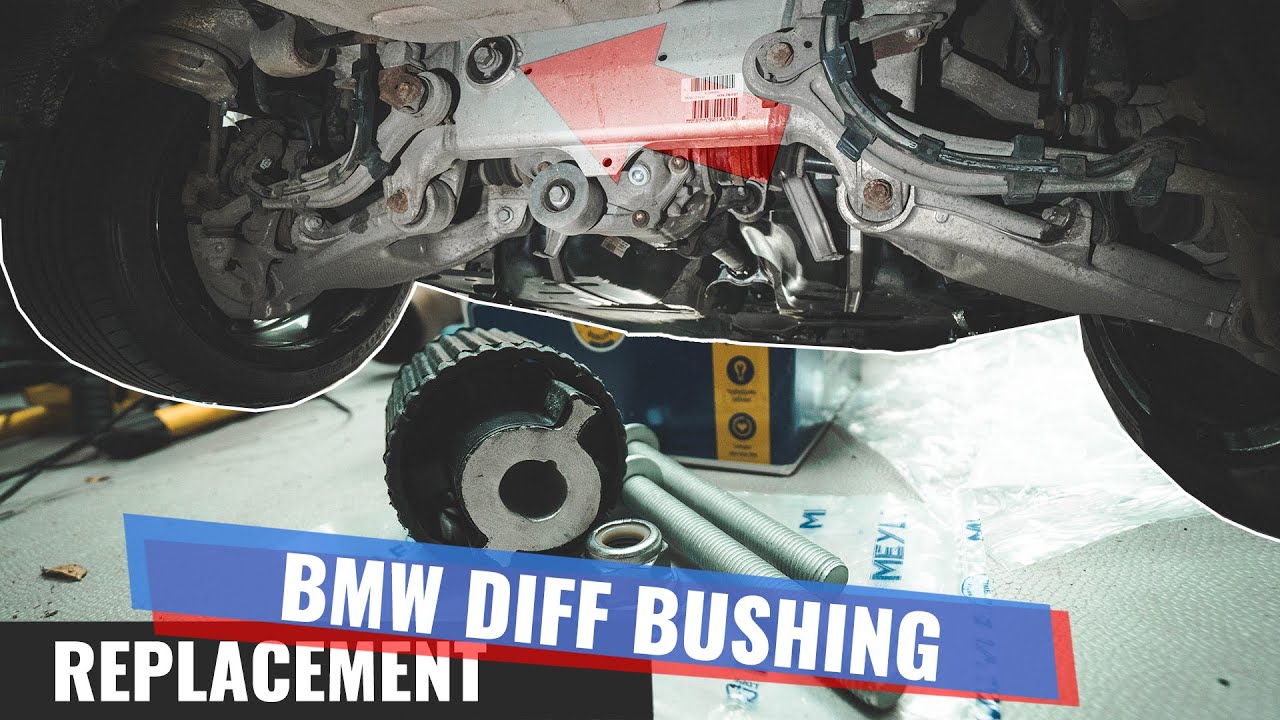 Замена втулки дифференциала BMW F10/F11