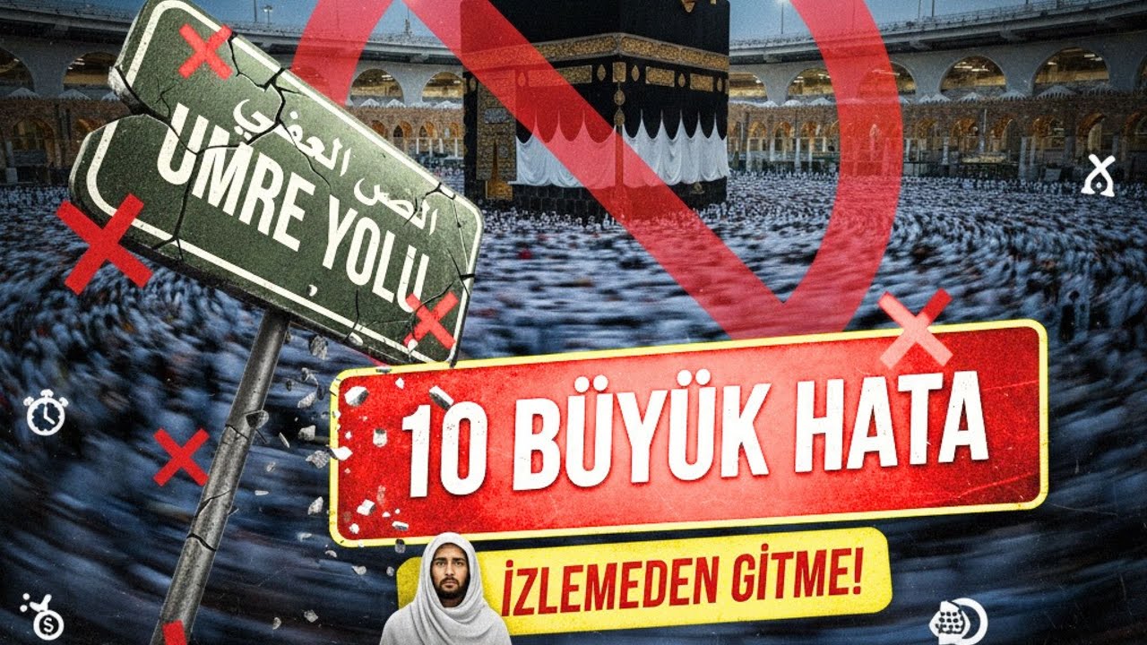 UMREDE EN &Ccedil;OK YAPILAN 10 HATA