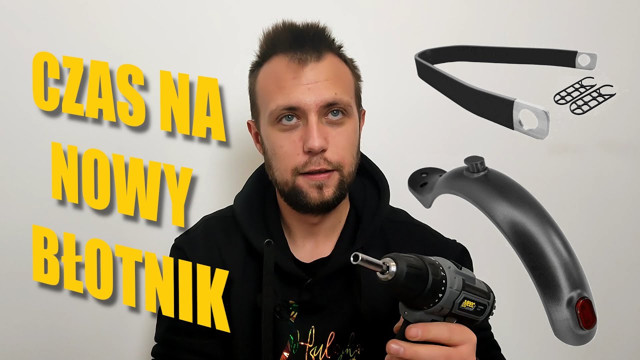 Wymiana Błotnika i montaż wspornika hulajnoga xiaomi.