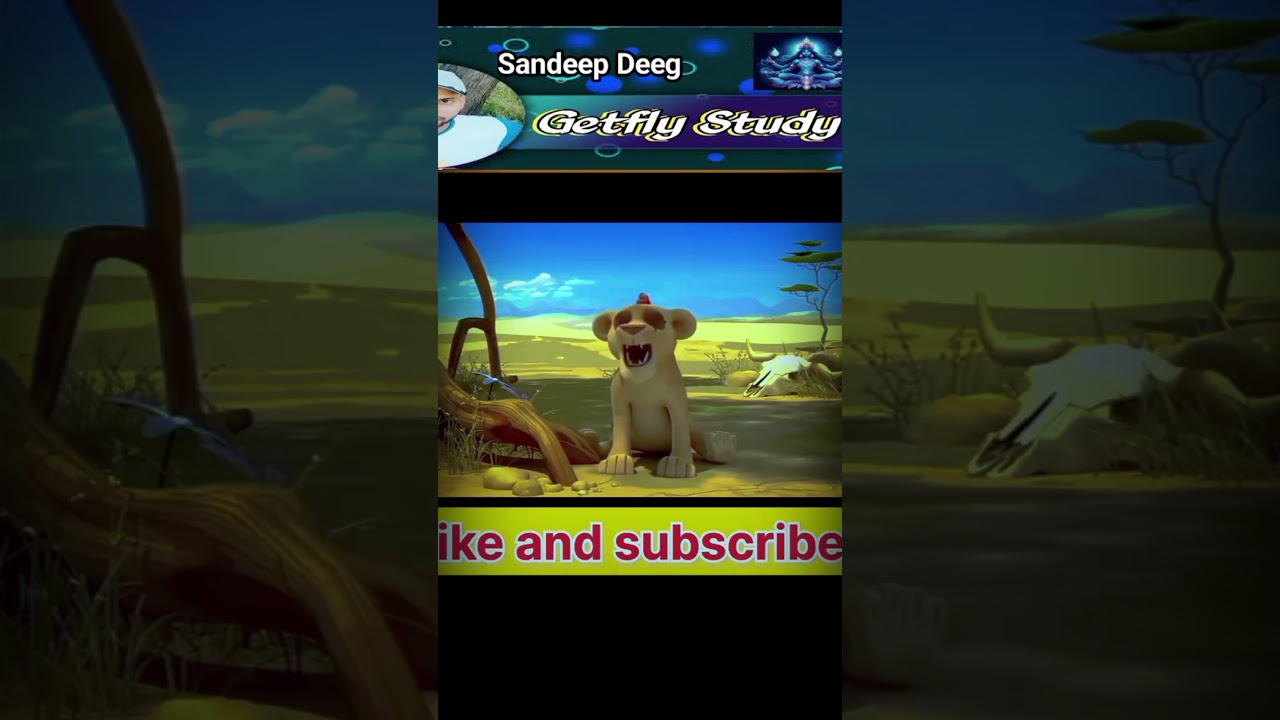 Leon the lion cartoon | Leon the lion cartoon in Hindi 
