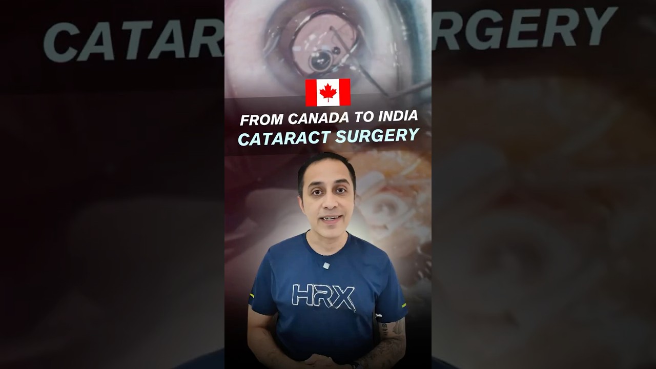 From Canada to India - Cataract Surgery - Dr. Advaith Sai Alampur | Envision Lasik Centre