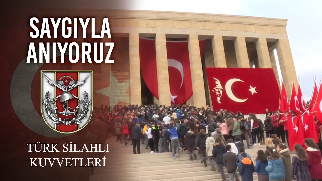 Başkomutanımız Gazi Mustafa Kemal Atatürk’ü Rahmet, Minnet ve Saygıyla Anıyoruz