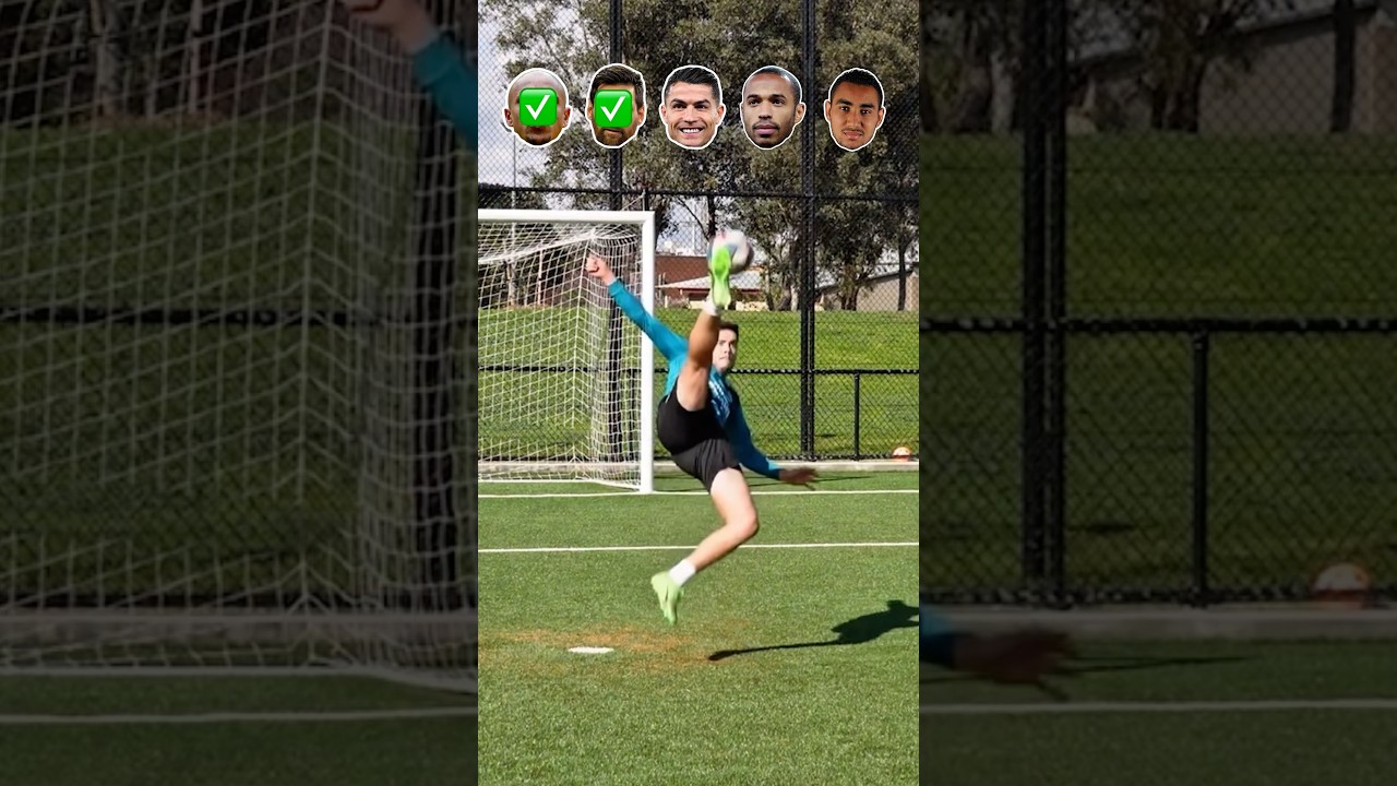Recreating Footballer’s Best Goals 😮‍💨