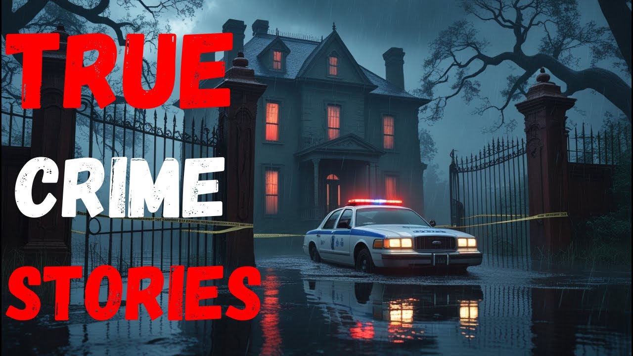 Disturbing True Crime Stories For Sleep With Rain Sound | Black Screen | Frightening tales | Vol.54