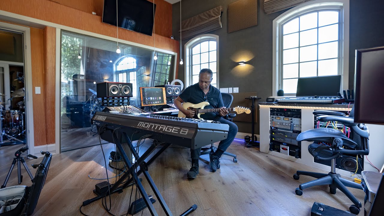 EPIC HOME STUDIO Setup 2022 | Ray Parker JR (studio tour)