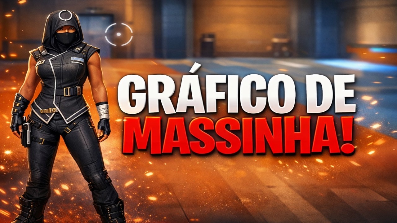 COMO COLOCAR GR&Aacute;FICO DE MASSINHA NO EMULADOR FREE FIRE 2026😱🔥