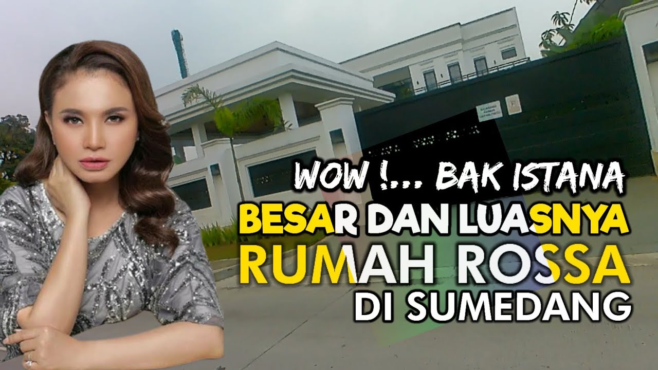Wow!..Rumah Rossa di Sumedang Luas dan Besar Bak Istana