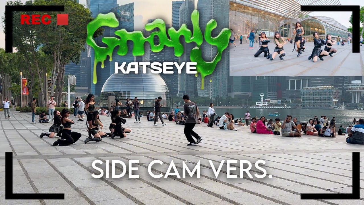 【DANCE IN PUBLIC | SIDE CAM】KATSEYE(캣츠아이) 'Gnarly’| Dance cover from Singapore