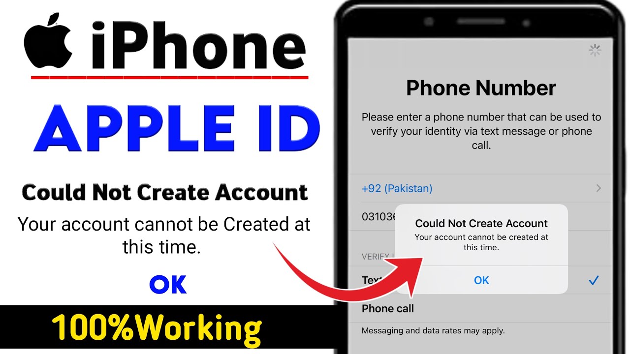 Could Not Create Account Your Account Cannot Be Created At This Time