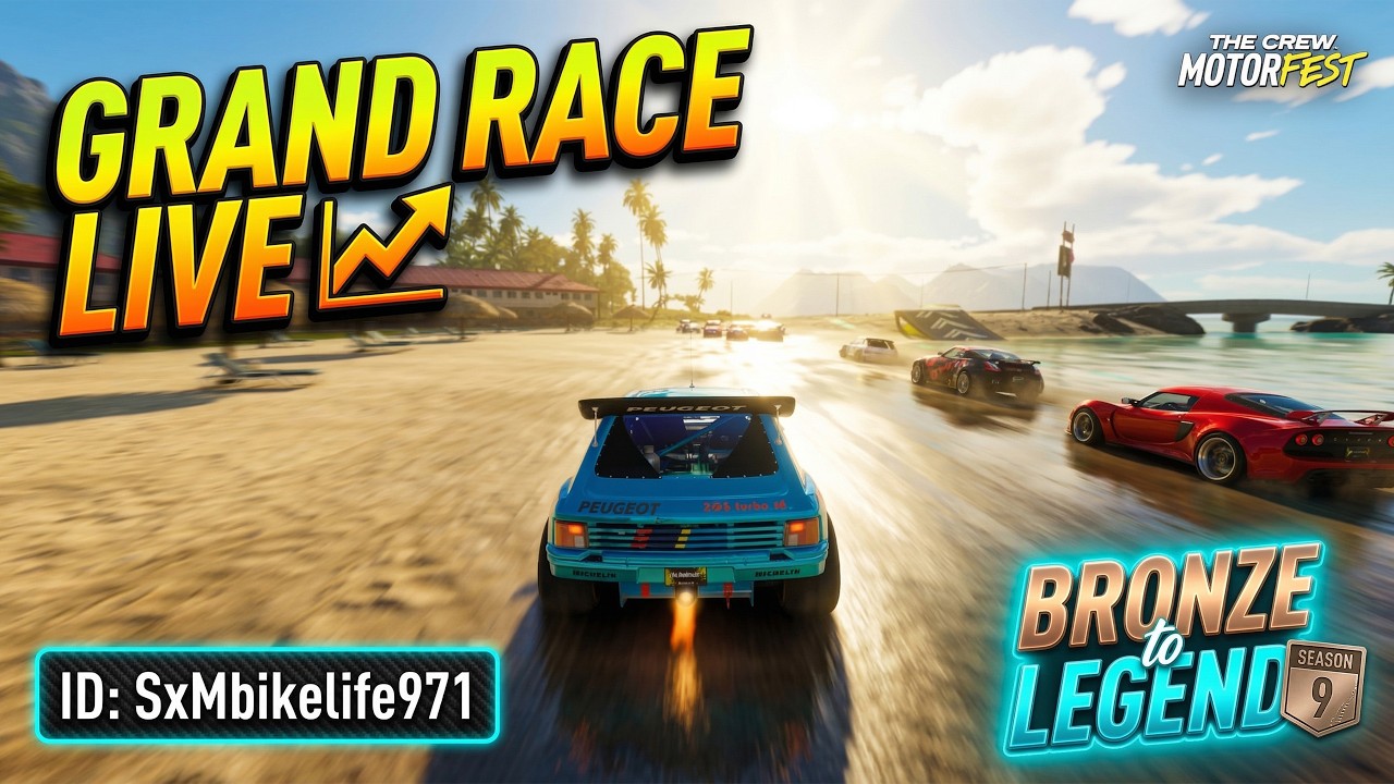 The Crew Motorfest Live: NASCAR, Grand Race & New Island [SEASON 9]