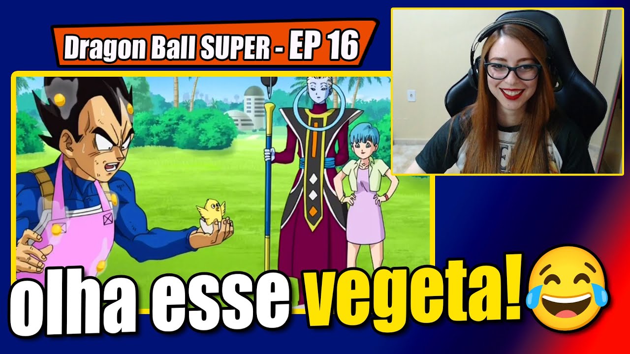 Ycass - Vendo vegeta cozinheiro😂 | Dragon Ball SUPER - EP 16 [REACT]