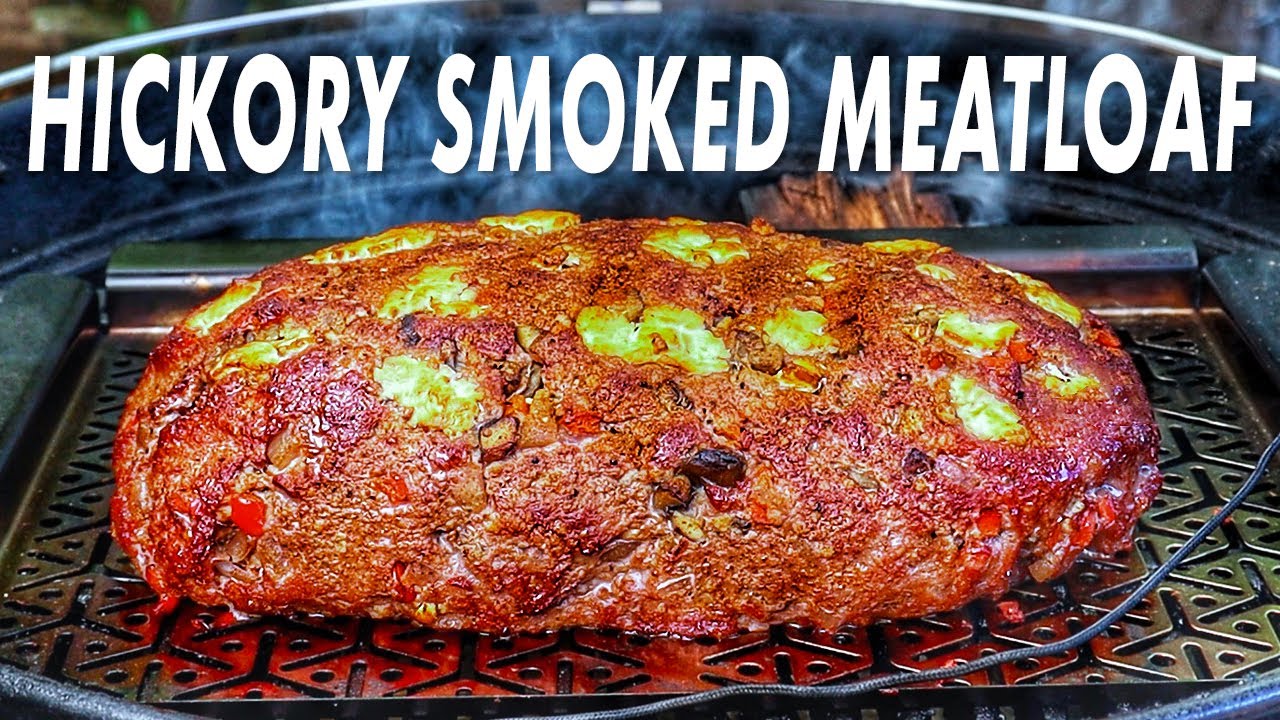 I Can't Get Enough Of This Meatloaf I Smoked On The Weber Kettle