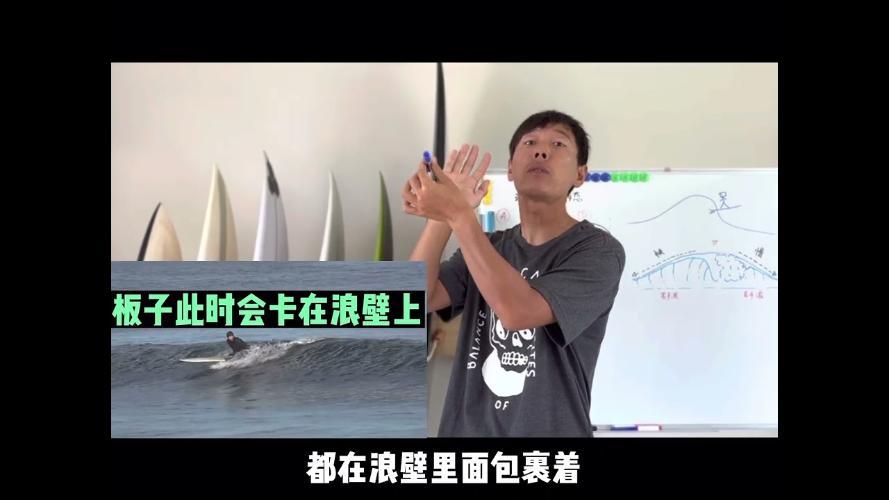 冲浪教学 抓到绿浪却无法斜跑，原因何在？