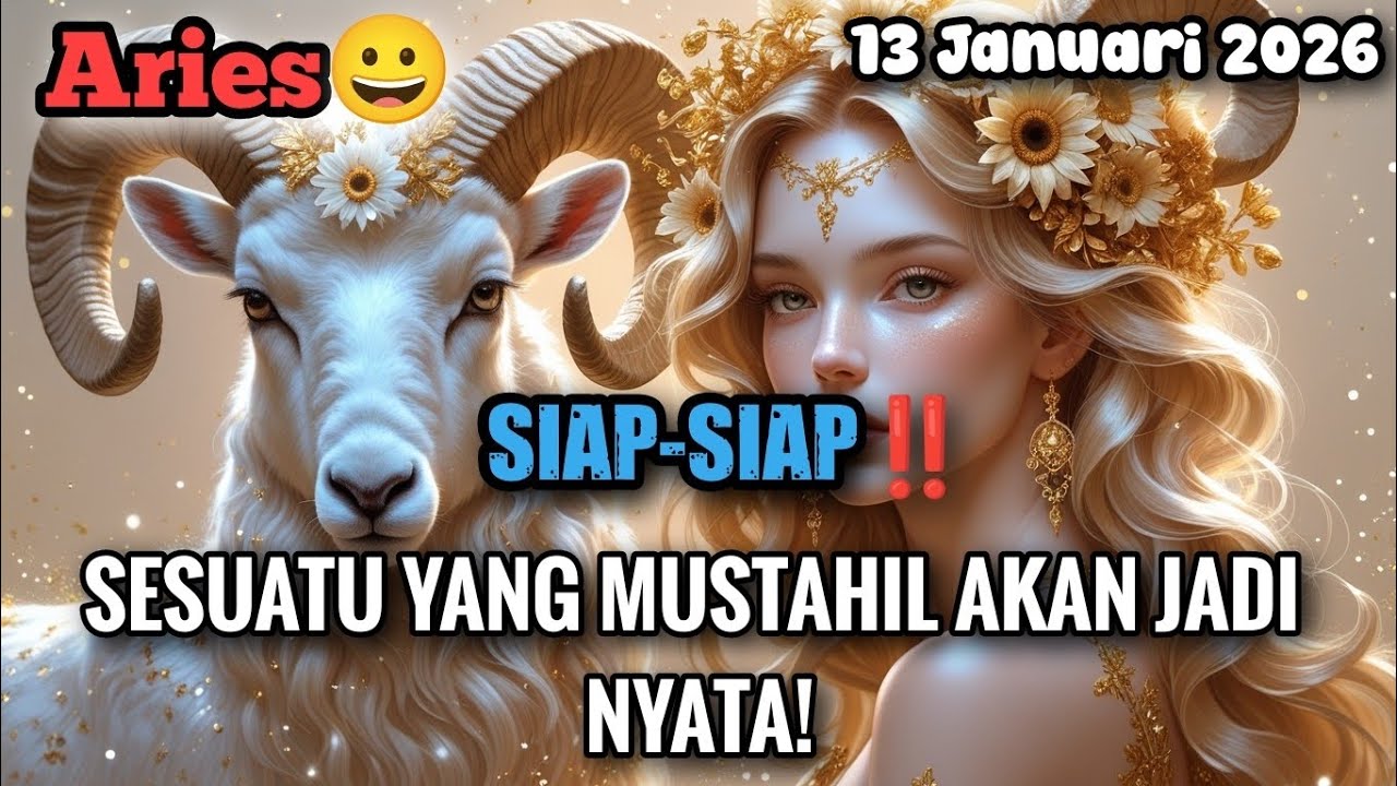 Aries♈SIAP-SIAP‼️ SESUATU YANG MUSTAHIL AKAN JADI NYATA! Jan 2026 - Langit Zodiak