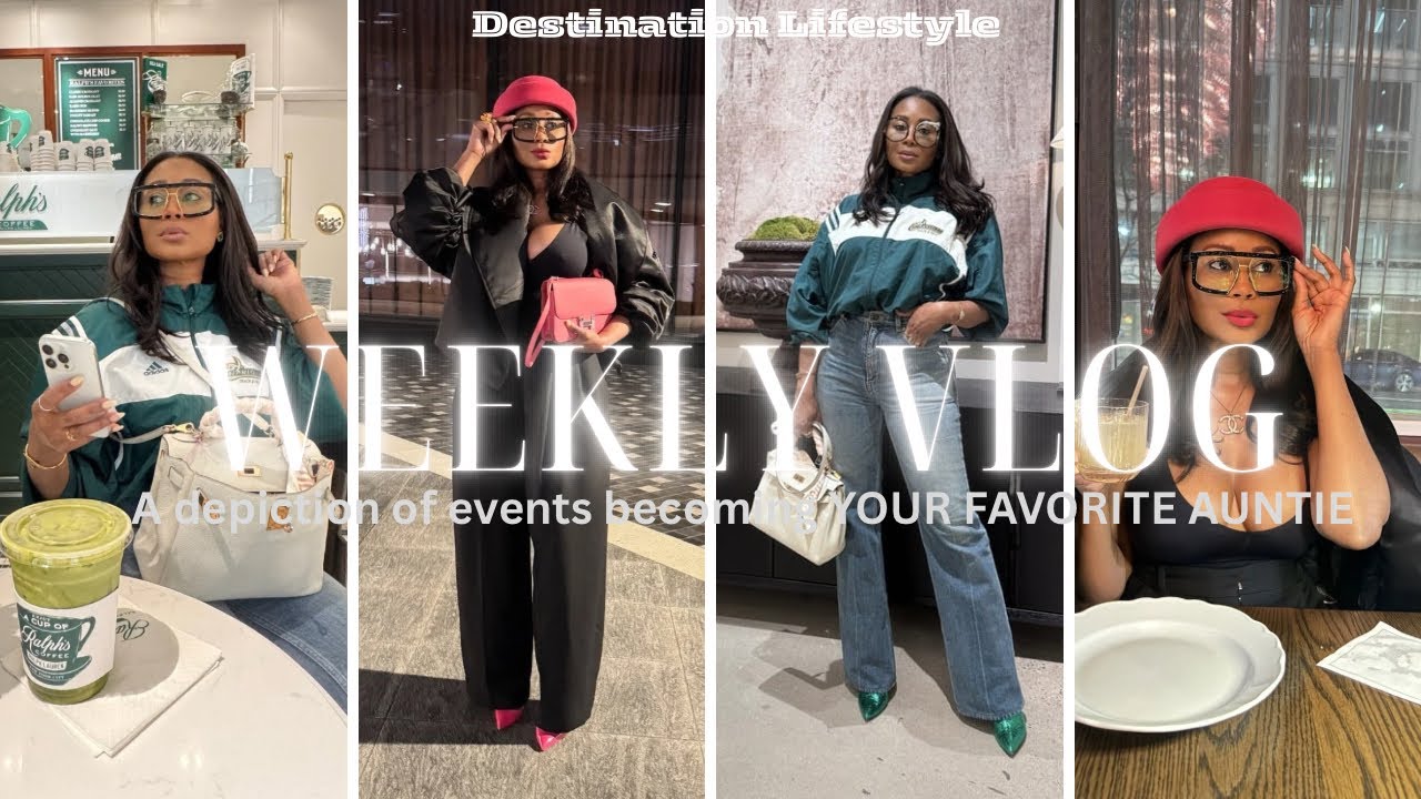 First, Hype Me Up! • Birthday Dinners • Hair Appointments • Shopping On Purpose • New Glasses 