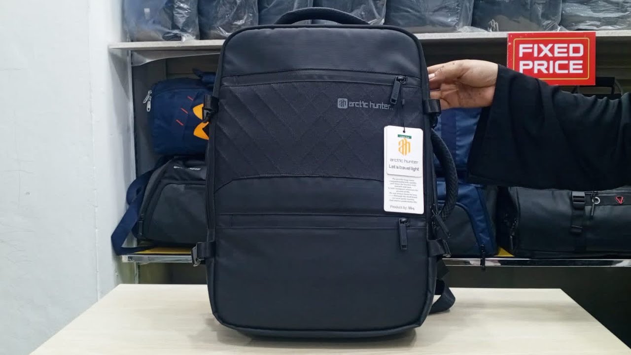 Arctic Hunter Multi Function Waterproof Office Laptop 15.6 Travel 40Liter Backpack 01877886062