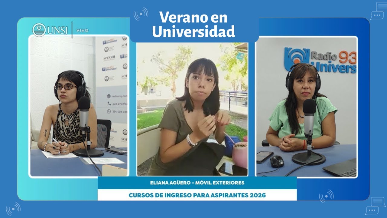 Aspirantes comparten sus primeras experiencias en la UNSJ