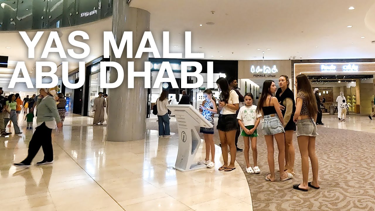 ABU DHABI BEST & BIGGEST MALL | Yas Mall | Full Walking Tour