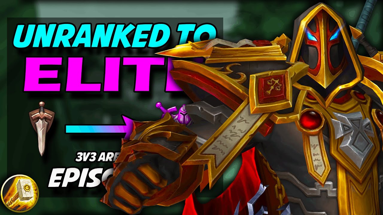 THE PALADIN IS BACK | RET PALLY (Cupid) 3v3 PvP Arenas Unranked To Elite Ep 1
