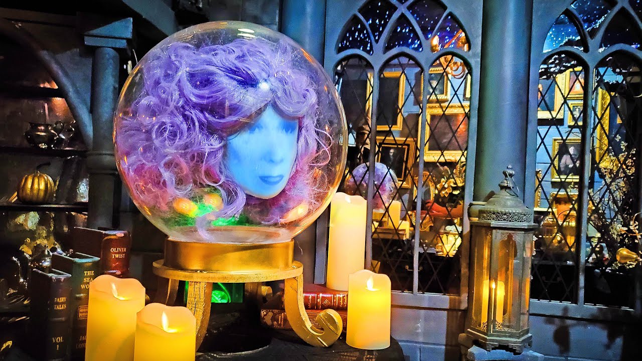 Disneyland Haunted Mansion - Madame Leota Crystal Ball (How I made one)