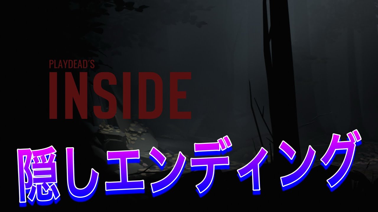 【INSIDE】何か隠しエンディングがあるみたいだ