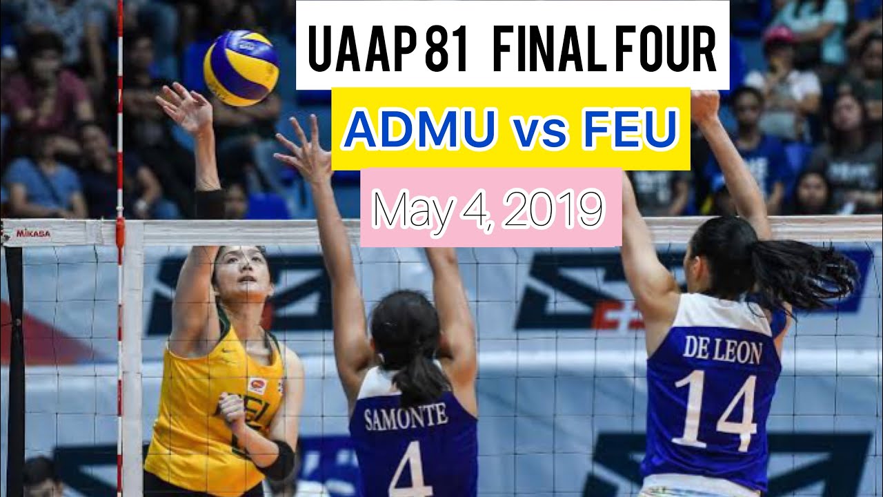 UAAP 81 ADMU vs FEU FINAL FOUR
