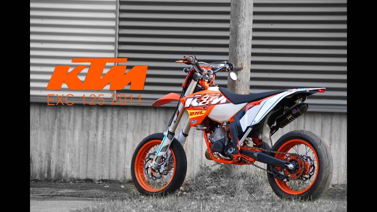 KTM EXC 125 '11 / Walk-around & soundcheck