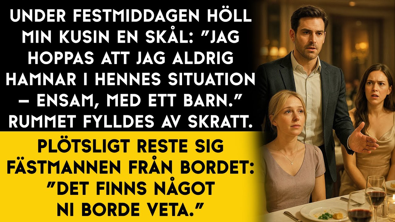 Min kusins förlovningsfest pågick perfekt… tills hennes fästman sa sanningen