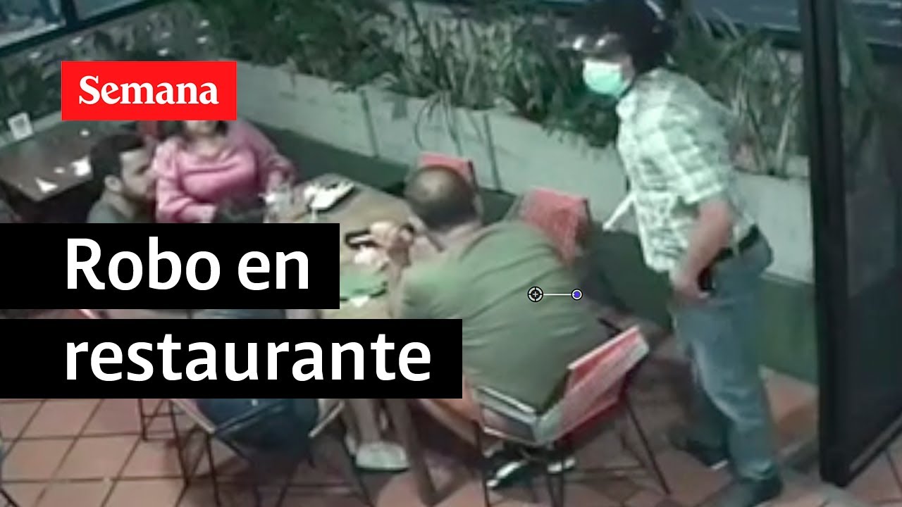 Familia fue víctima de robo en un restaurante de Bucaramanga | Semana Noticias