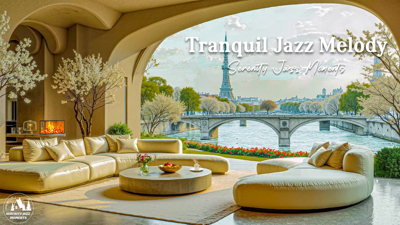 Tranquil Jazz Melody In The Luxurious Apartment Atmosphere - Soothing Jazz Music For Mental Clarity